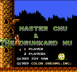 Master Chu & The Drunkard Hu (USA) (Unl) Title Screen